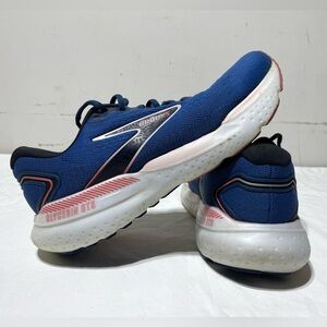 Brooks Glycerin 21 GTS Mens Running Shoes 11 Blue Opal Nasturtium